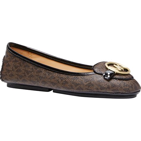 michael michael kors lillie moccasin flats|michael kors lillie leather moccasins.